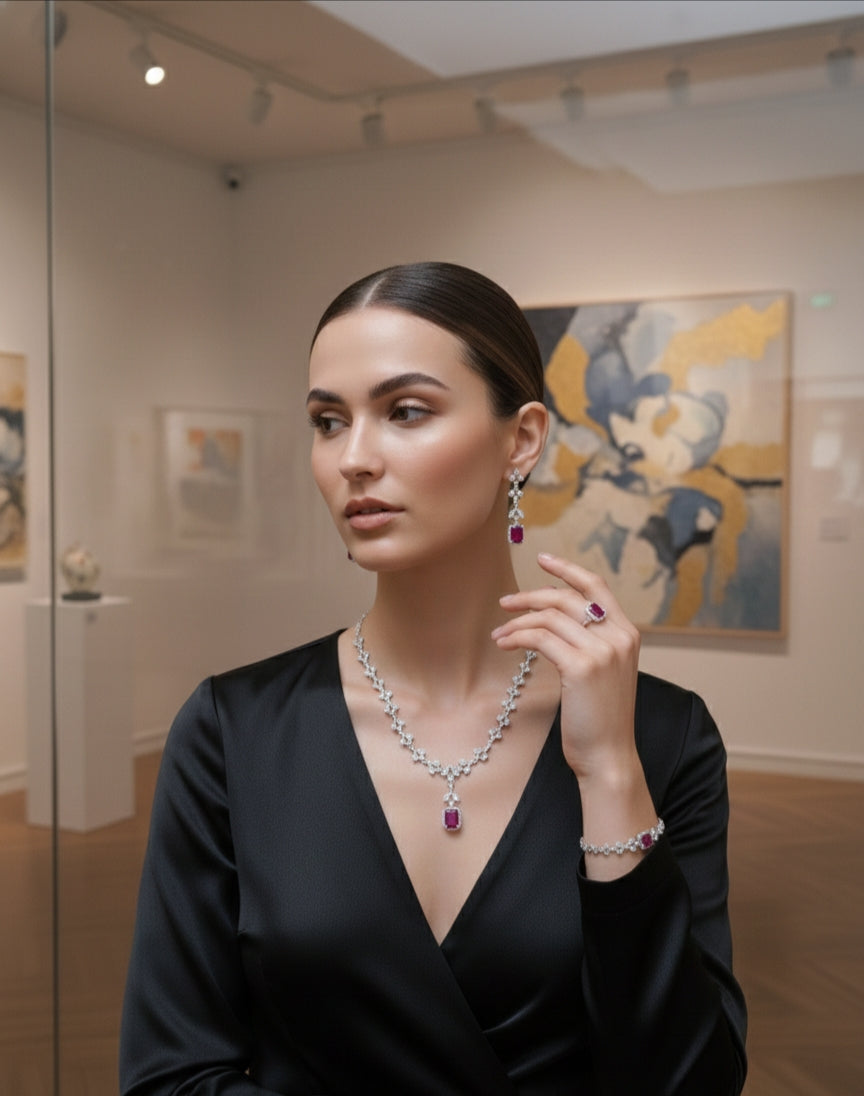 four peice gifting necklace set