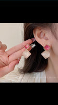 MARBLE EFFECT KOREAN EARRING